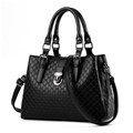 Casual Large Bag Women Simple Casual Handbag Stylish Plaid Pattern Bag Ladies Shoulder Bag Fashion Casual