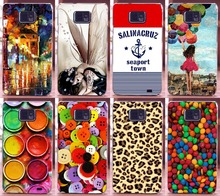 NewClear sides Hot selling 17 patterns mobile cell phone case hard Back cover Skin Shell for Samsung Galaxy S2 i9100 9100
