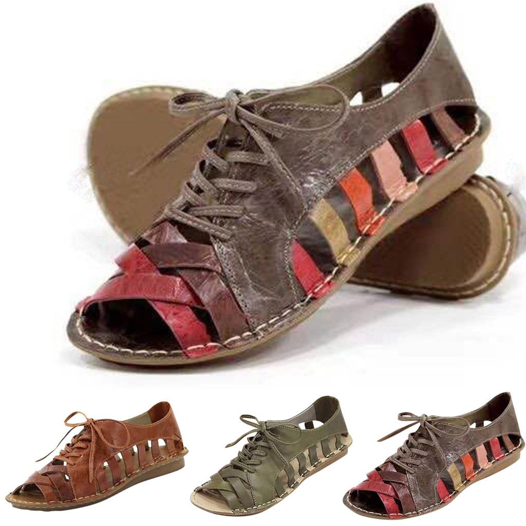 ladies summer lace up shoes