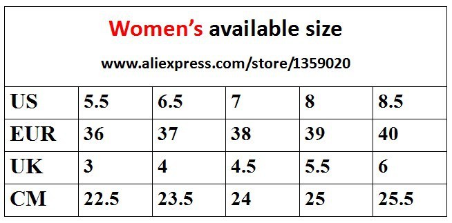8.5 womens euro size