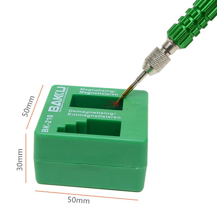Description Picture 6 of itemBAKU Magnetizer Demagnetizer Degausser Tool for Electric or Manual Screwdriver Tips