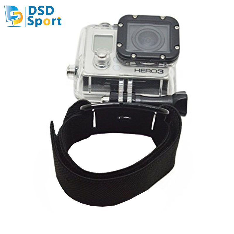Velcro wrist band with screw for gopro hero 2
