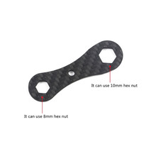 Super Deal Kingkong Full Carbon Universal 8mm 10mm Hex Nut Wrench RC Drone motor tools