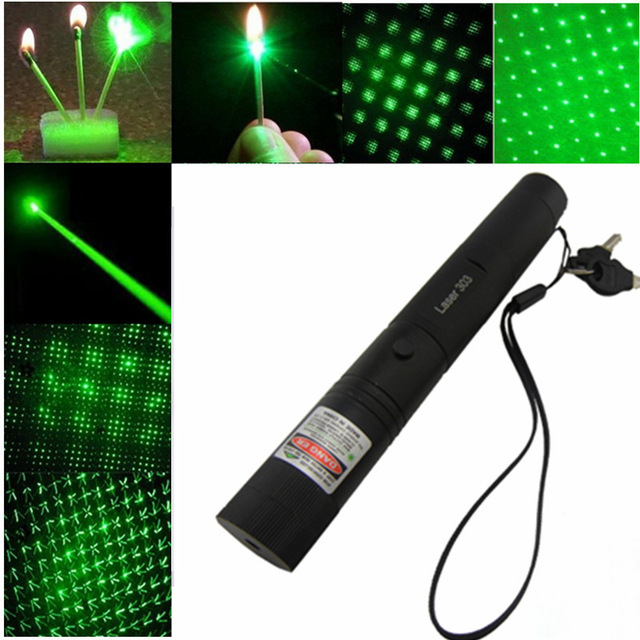 Apresentador laser verde