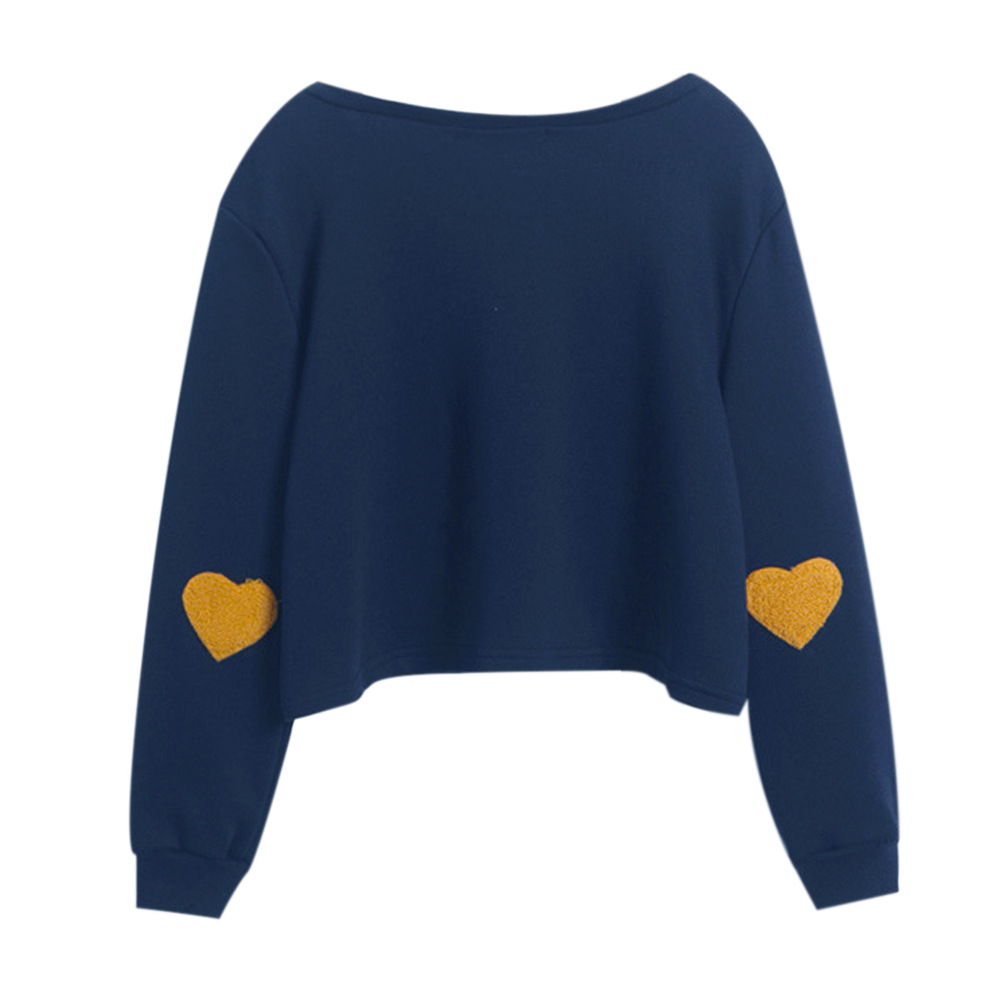 Korean women\'s original wind-School of short love - long sleeved sweater2