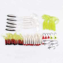1pc Artificial Simulation Fishing Lure Set Hard Soft Bait Minnow Fishing Tackle With Box