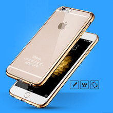 For iPhone 6s Bumper Case Slim Cases Scratch Resistant Silicon Back Panel Cover for Apple iPhone