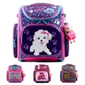 Delune Kids school Backpack Bear cat butterfly 3D printing desgine winx EVA orthopedic Children School Bag