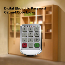 New Digital Electronic Password Keypad Number Cabinet Code Locks Intelligent Free Shipping FULI
