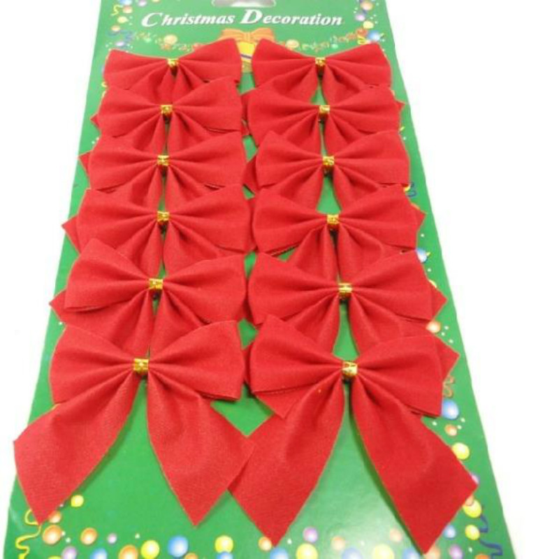 12 pcs christmas tree red christmas bow bows outdoor 12 pcs christmas tree red christmas bow bows outdoor