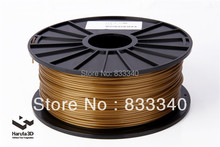 Factory sales! 6 spools 3D printer Filament ABS 3.0mm metalic color FEDEX Free Shipping