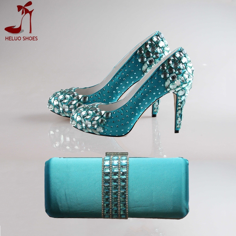zapatos mujer turquesa