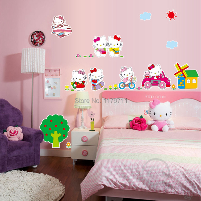 diy hello room decor kt cat hello bedroom decor wall sticker for diy hello room decor kt cat hello bedroom decor wall sticker for