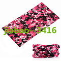 Free Shipping 10pieces lot100 polyester Microfiber Camo Multifunctiona Seamless tube Bandana