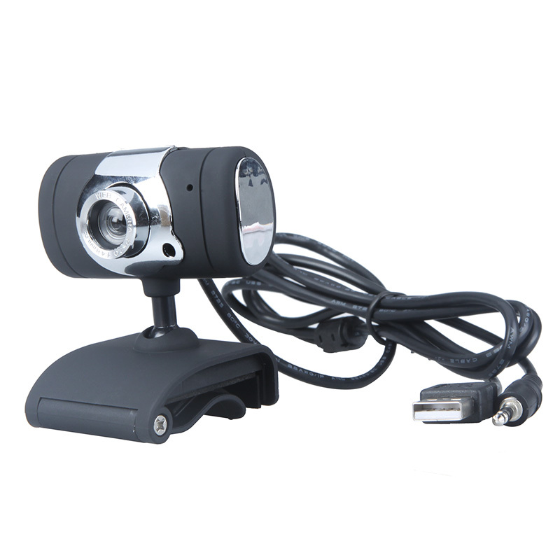 Черный USB 2.0 50.0 м HD веб-камера камера веб-камера цифровая видеокамера Webcamera с микрофоном для компьютера PC ноутбук