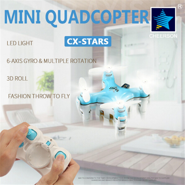 1 Шт. Новый Mini Drone Cheerson CX-Звезды Мини Quadcopter ABS Вертолет Детские Игрушки Дистанционного Управления Вертолетом