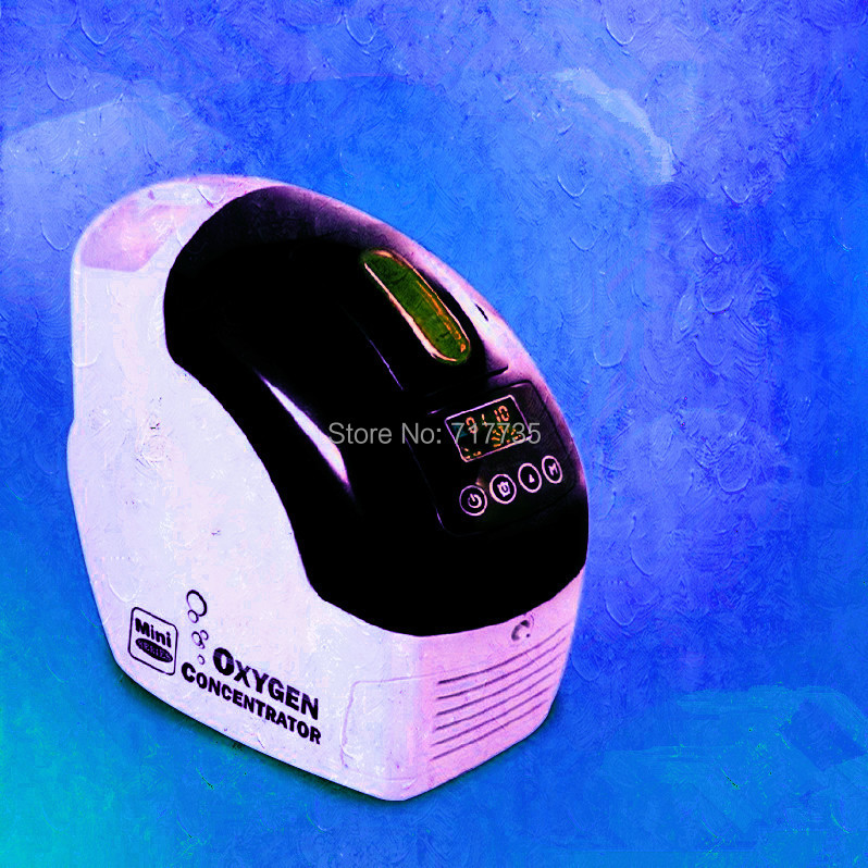 Free shipping 5L 90 Concentration portable oxygen concentrator Car mini oxygen bar M1 with car inverter
