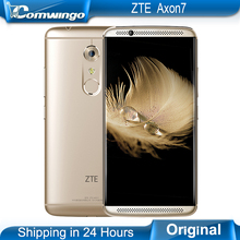 Original ZTE AXON 7 4G LTE Mobile Phone Quad Core 2.15GHz 20MP 5.5″ Hi-Fi Snapdragon 820 4GB RAM 64 /128GB ROM Android 6.0