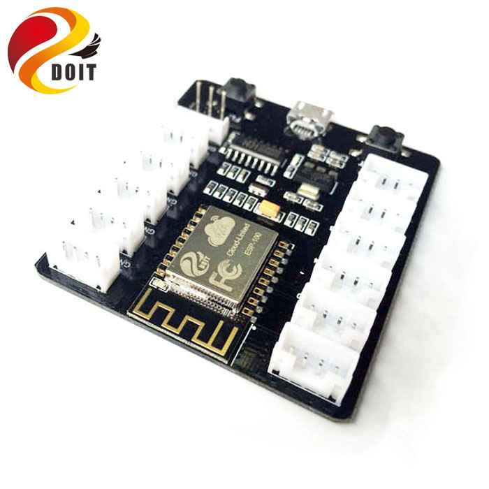Официальный DOIT ESP8266 Wi Fi Роща комплект Комплект Разработки Доска PMS5003 Wi Fi Датчик щит расширение