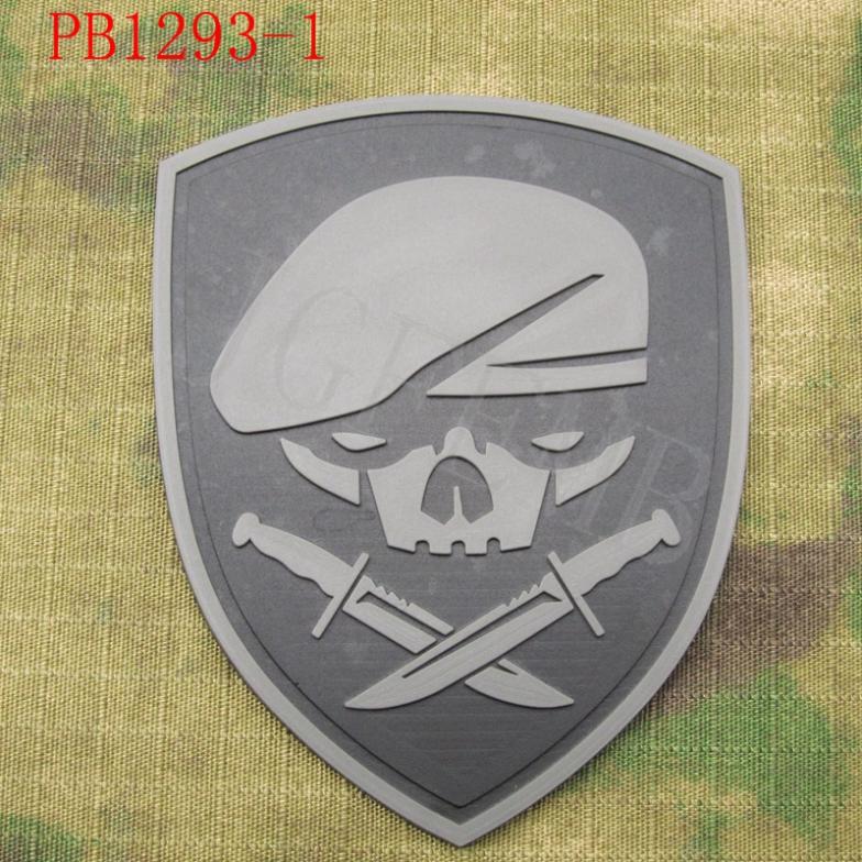 SPECIAL FORCES PATCHES SKULL MEDAL OF HONOR MOH RANGER 75th REGIMENT PVC PATCH