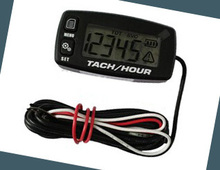 waterproof Digital Resettable Inductive Tacho Hour Meter Tachometer For Motorcycle Marine Boat ATV Snowmobile Generator Mower