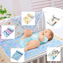 Free Shipping 50 70cm waterproof pad changing mat mattress washable baby urine cloth pad bed sheet