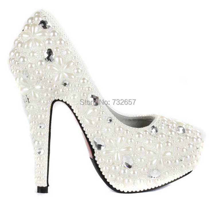 bridal black and ivory shoes