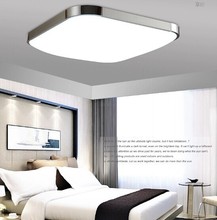 Aluminum acrylic lamparas Ultra-thin LED ceiling lights
