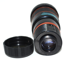 8 XZoom telescopio óptico Monocular única para el iPhone 4 / 4S exterior