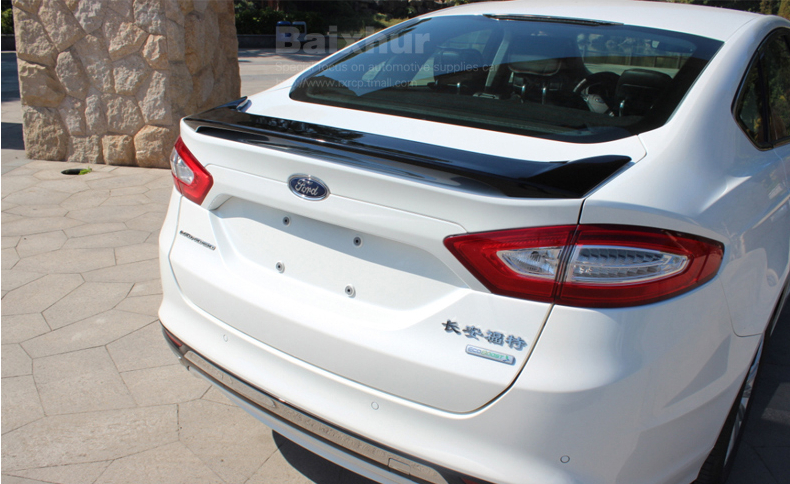 Rear Trunk Spoiler  for Ford Mondeo Fusion 2013 2014   .Primer Unpainted