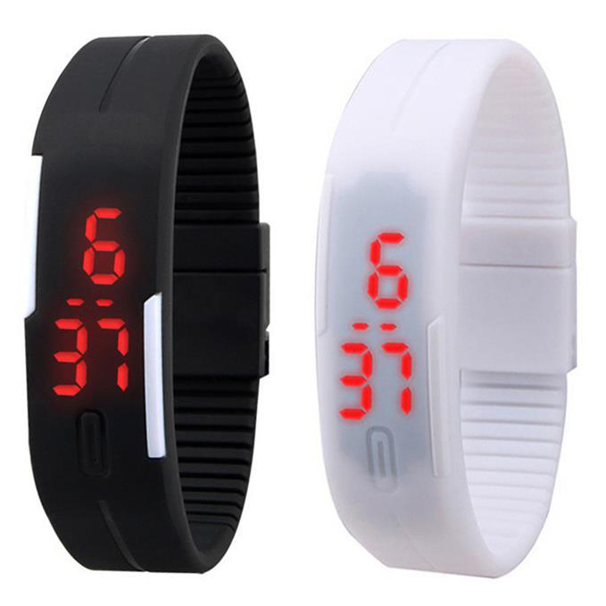 Relojes mujer 2015 Fashion Silicone LED Digital Watch Women Watches Luxury Brand Casual Wristwatch Sport relogio