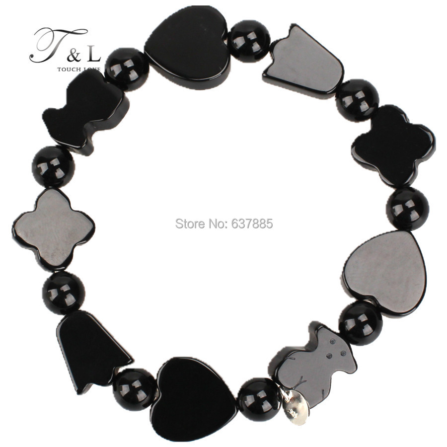 Fashion bear women jade jewelry for braclet and bangle. 925 silver ...