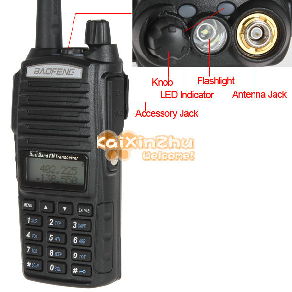 Купить baofeng uv-82 dual band vhf 136-174 / 400-520 МГц uhf fm ...