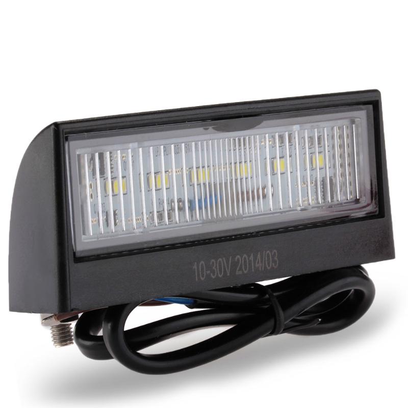License Number Plate 6 LED Light Lamp for Car Van Trailer Truck Boat