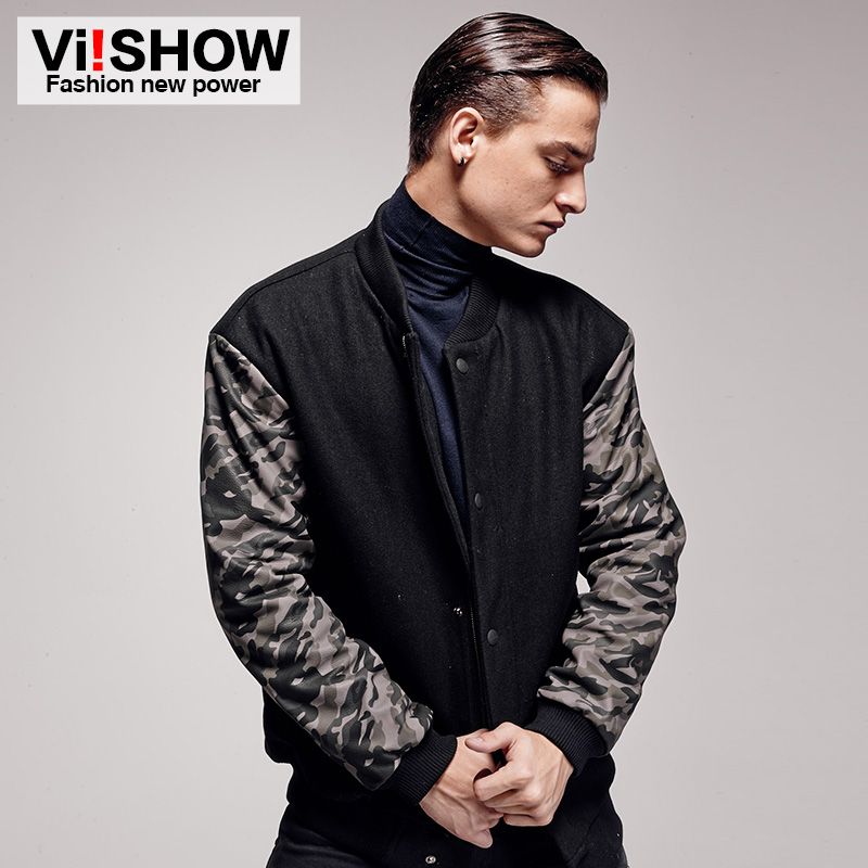 Viishow Camouflage Jacket Men Brand Winter Coat Mens Camouflage Parka Men Black Casual Jacket Suit Clothes