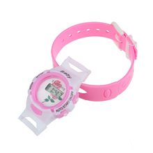 Cute Cartoon Unisex Children Kid Sports Bendable Rubber Strap Quartz Wrist Watch Free Shipping Digital relogio