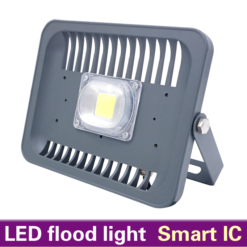 MB-Lighting LED Flood Light Waterproof IP65 30W 50W 100W 220V Smart IC LED Spotlight Fit For Outdoor Wall Lamp Garden Projectors