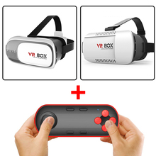 Virtual Reality VR BOX II 2.0 3D Glasses Google Cardboard VR Glasses 3D Headset Video Movie Game For Smart Phone3.5-6 inch