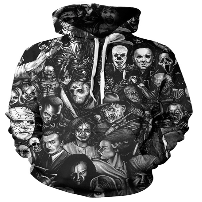 all horror hoodie