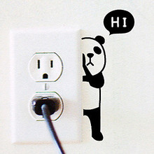 Cute Waterproof Panda Wall Sticker