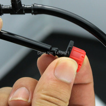 
 free shipping 50 Drip irrigation dripper adjustable micro sprinkler Greenhouse Garden lawn wtatering nozzle tool