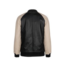 Wink Gal New Arrival 2015 Winter Autumn Leather Black Golden Patchwork Baseball Jacket Womens Jackets and