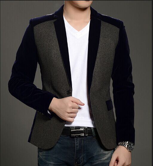 It's free shipping made easy Quickly smarten up almost any outfit with our selection of men's blazers. Pick from bold patterned designs, classic plain styles and everything else in between. For a clean smart-casual outfit, wear yours with one of our shirts and a pair of skinny jeans.