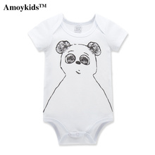 Amoykids High Quality Long Sleeved Thick Cotton Baby Clothing Newborn Baby Boys And Girls Jumpsuit Costume