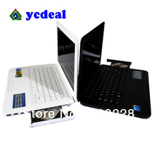Nigeria and some africa free shipping Ultra thin 13 inch mini laptop Windows 7 Intel D2500 Netbook /Lemon
