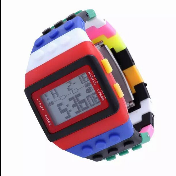 New LED Watch Women Kids Watch Fashion Casual Cartoon Watches Colorful Rainbow Girls Boys Digit Clock