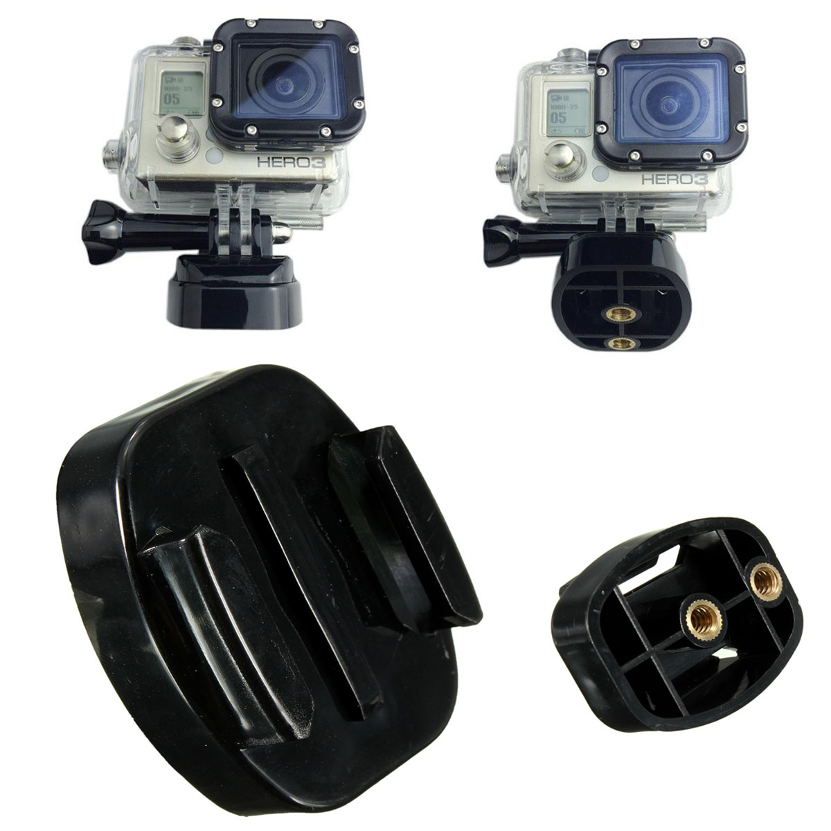 Купить быстрый релиз штатив гору адаптер базовый пьедестал для gopro hd ...