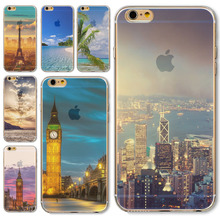 Endless Mountains Morder City Painted Soft TPU For Apple iPhone 6 6S “4.7”inch Mobile Phone Back Skin Cases Cover WHD1440