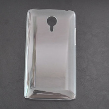 Crystal Transparent Back Protector hard Case skin cover For Meizu MX4 support diy Free Shipping