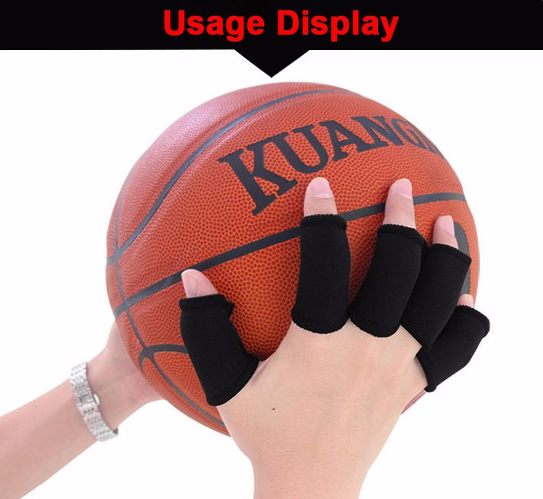 Wholesale Kuangmi Sports Elastic Finger Sleeves Protector Finger